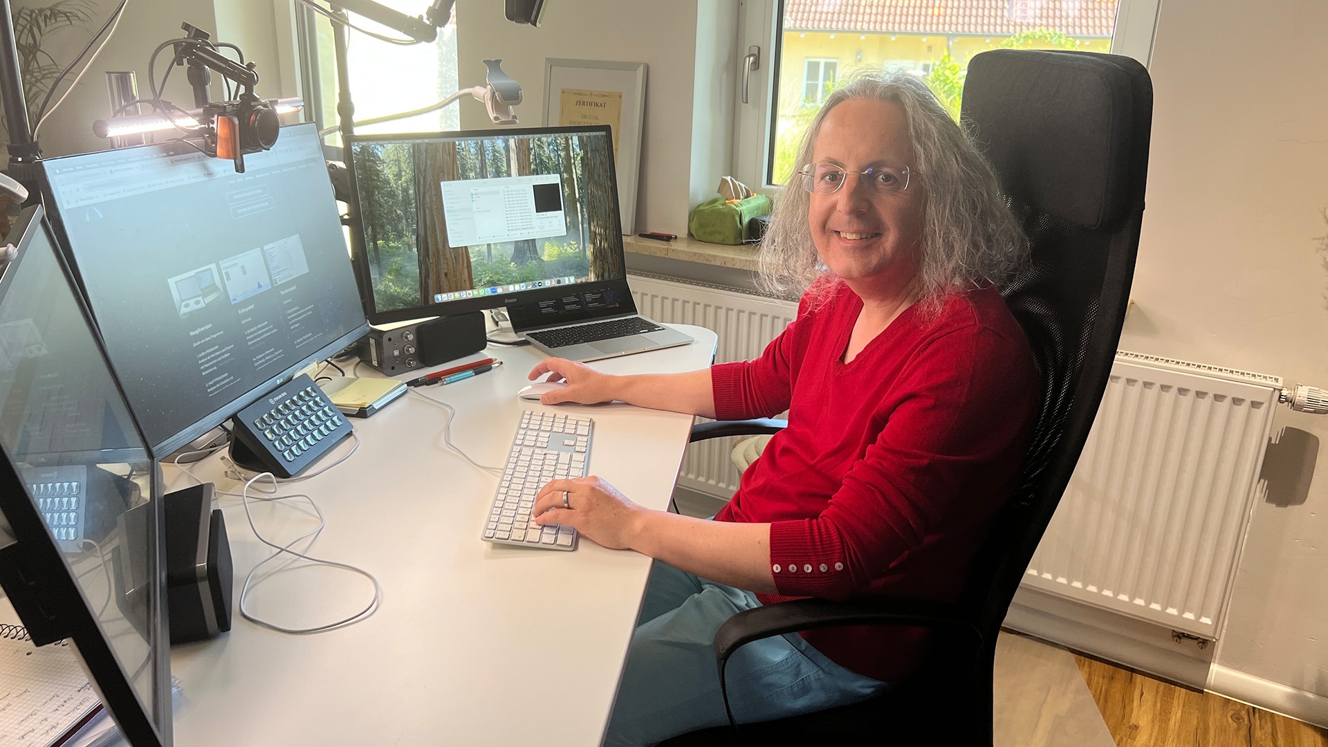 Norberts Arbeitsplatz